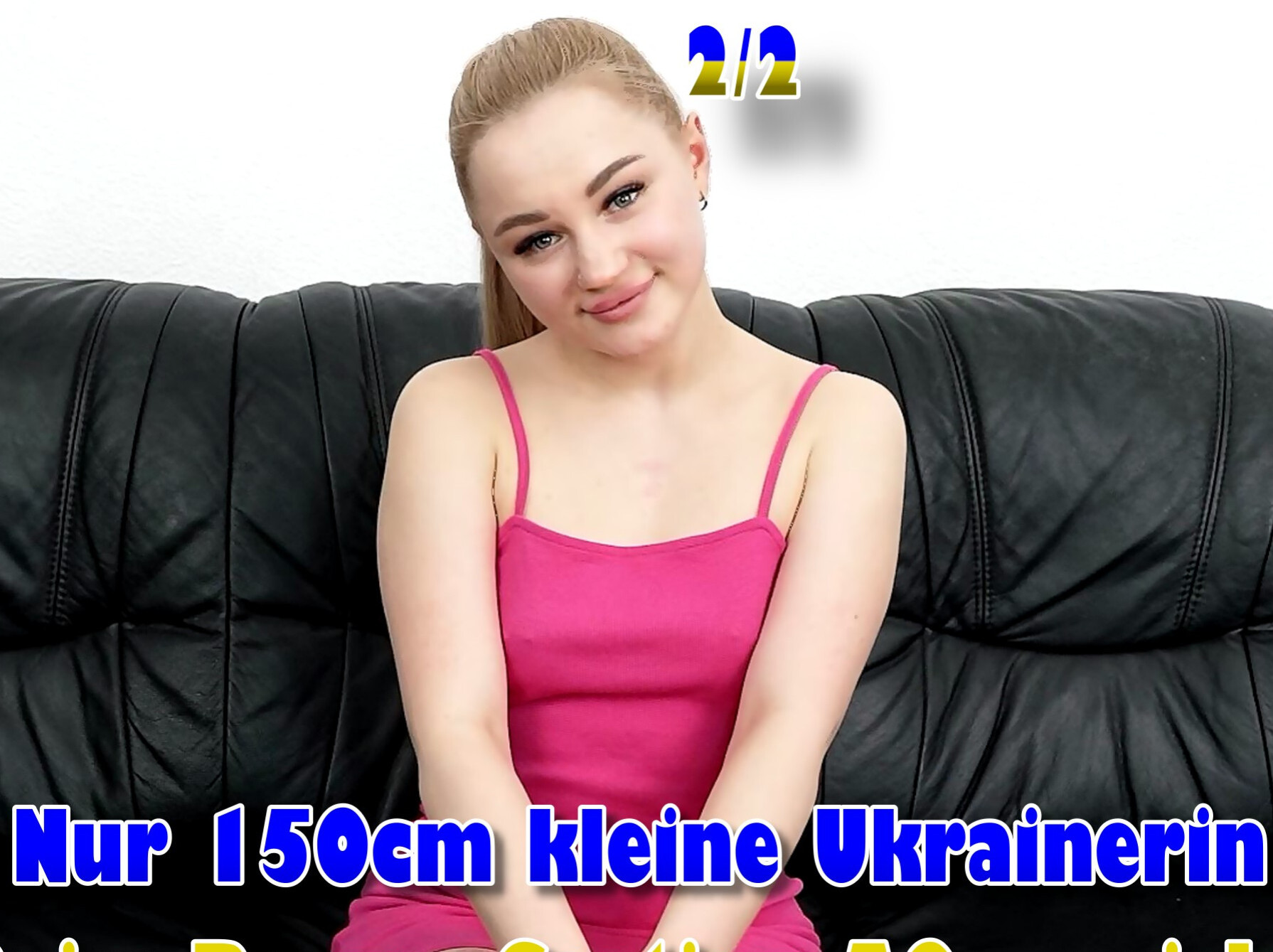 Nach ein paar Runden hier in Berlin traf ich auf diese 21 Jahre junge Ukrainerin. Mittlerweile sind viele Frauen von dort hier und die meisten sind locker. Auch mit ihr kam ich schnell ins Gespräch und sie wurde schnell locker. Nur 150cm klein war sie und süß. Ich konnte sie von einem Model Casting und ein paar Bildern an Ort und Stelle überzeugen. Danach beschlossen wir zu mir zu gehen. Dort angekommen zog sie sich beim Bilder machen einfach aus und stand bald nackt vor mir. Als ich mein Ding rausholte, lutschte sie direkt tief und feucht an. Ich legte sie mir zurecht und steckte ihn ohne Kondom in ihre enge Spalte. Sie genoss es richtig und verdreht die Augen. Bald spritze sie heftig ab und ich kleisterte ihr das Gesicht richtig heftig voll.