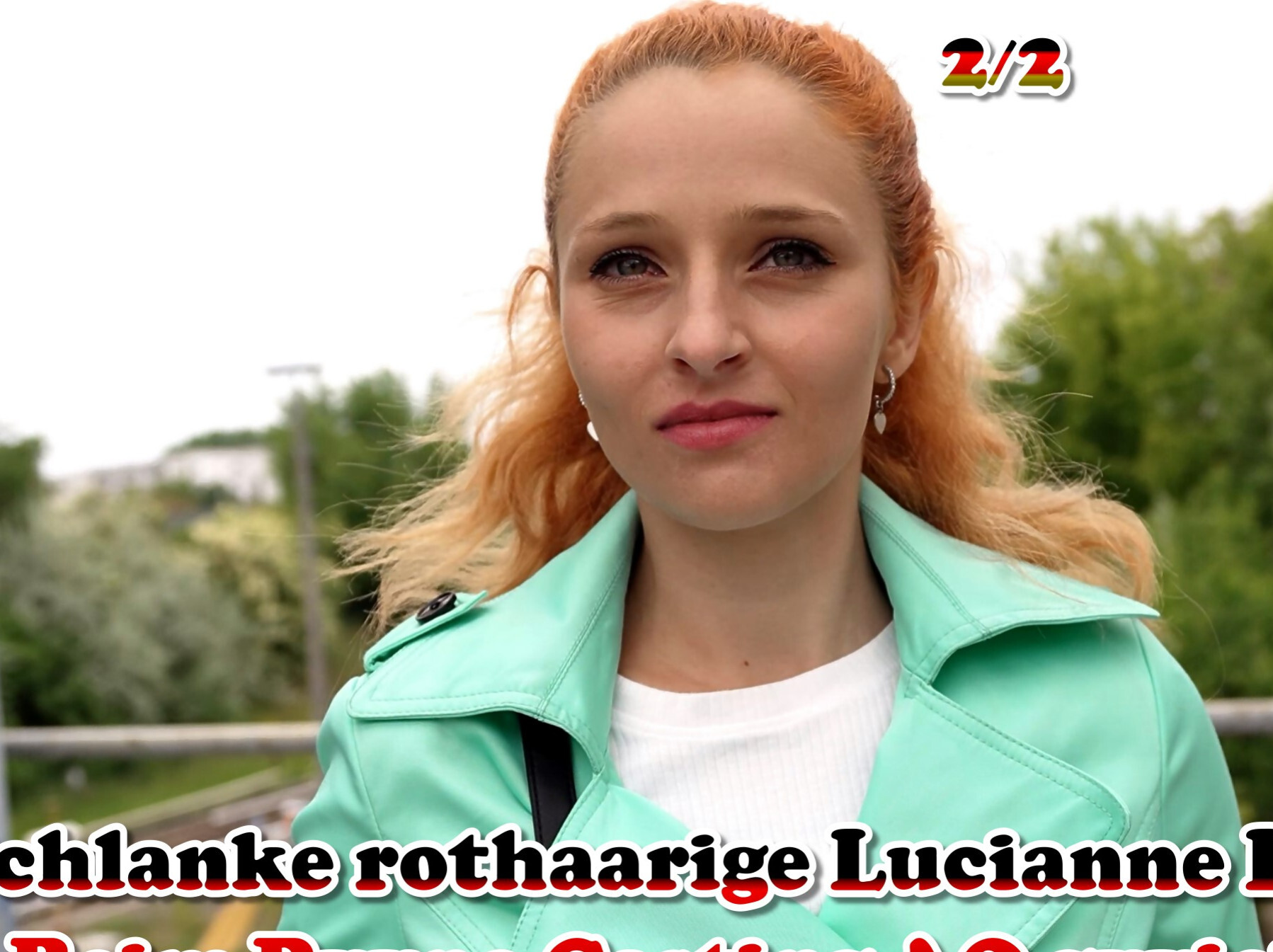 Auch heute hatte ich Glück auf meinem Streifzug hier in Berlin. Ich kam mit einer schlanken rothaarigen Friseurin ins Gespräch. Sie war noch neu in Berlin, so war es am Anfang schwierig. Aber bald verstanden wir uns und sie wurde lockerer. Ich erzählte ihr von einem Casting und sie war ziemlich schnell bereit. So durfte ich erste Bilder machen und schlug vor, mehr bei mir zu machen. Sie überlegte kurz, folgte mir dann aber doch. Bei mir angekommen stand sie bald in rosa Unterwäsche vor mir. Und sie war richtig heftig schlank. Nach ein paar Bildern setzte ich alles auf eine Karte und holte meinen Schwanz raus. Sie fing an zu blasen und ließ mich danach in ihre sexy behaarte Pussy rein. Ihre langen Schamlippen umschlossen mein Ding richtig krass und sie spritze sogar zwei Mal heftig ab. Irgendwann konnte ich auch nicht mehr und spritzte ihr eine heftige Ladung auf die Muschi.