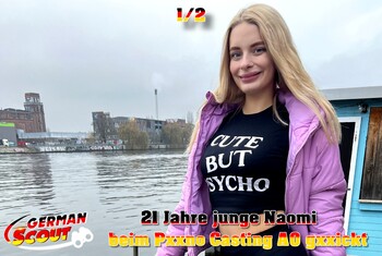 GERMAN SCOUT - 21 Jahre j***e Krankens*******r beim Porno Casting AO g*****t 1