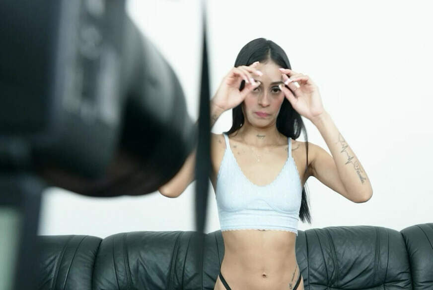 German-Scout: GERMAN SCOUT - 43Kg leichte Latina Breiny Zoe beim Porno Casting AO g*****t Teil 2