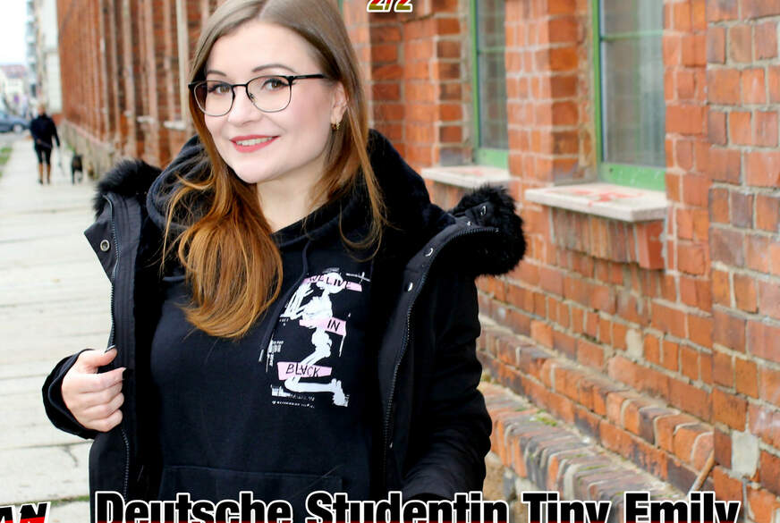 German-Scout: GERMAN SCOUT - Deutsche Studentin Tiny Emily beim Porno Casting AO g*****t Teil 2