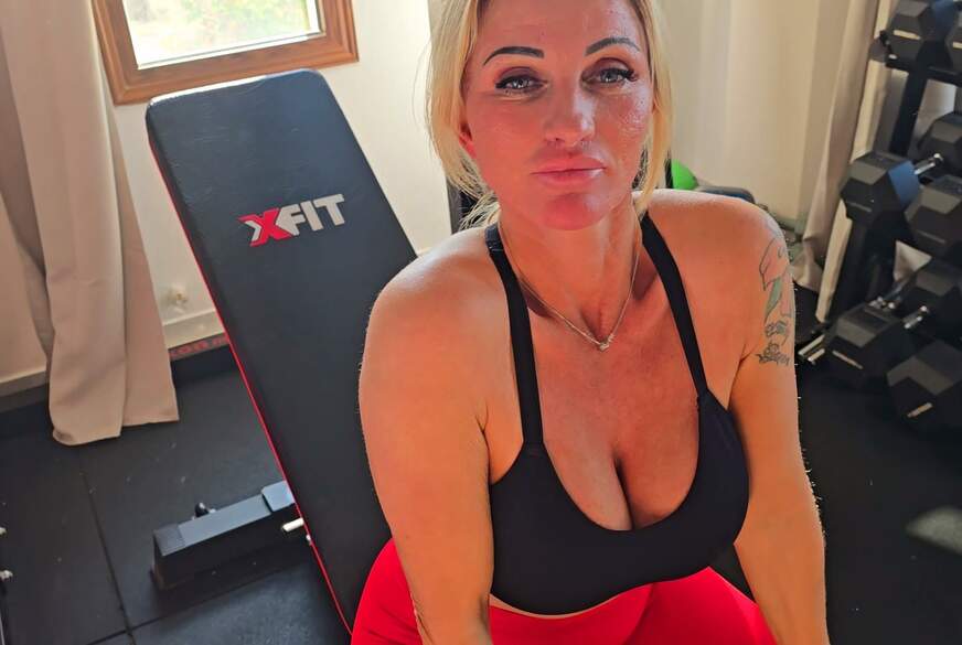 B**wjob und T********k beim Fitness von Candy-Samira