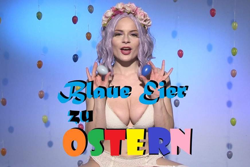 Blaue E**r zu Ostern von CruelAlice