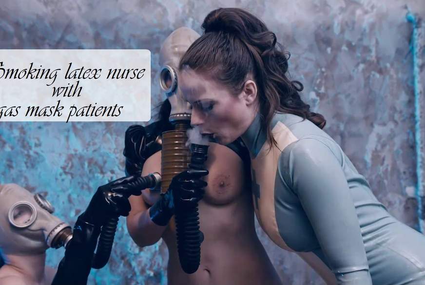 Rauchende Latexs*******r mit Gasmaskenpatienten von CruelAlice