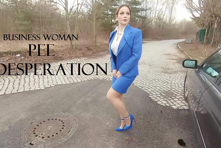 Business Woman Pee Desperation von CruelAlice