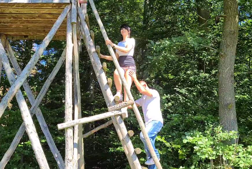 Wald und geile Vergnügung in der Jägerhütte heiße Panorama von Sabrina2211 pic1