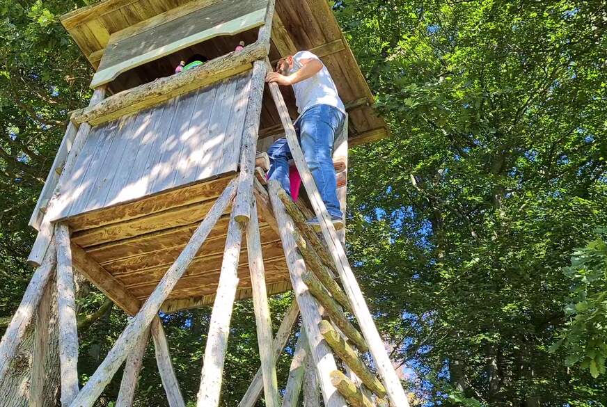 Sabrina2211: Wald und geile Vergnügung in der Jägerhütte  heiße Panorama