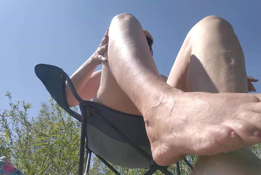MissShiny: Füsse am See