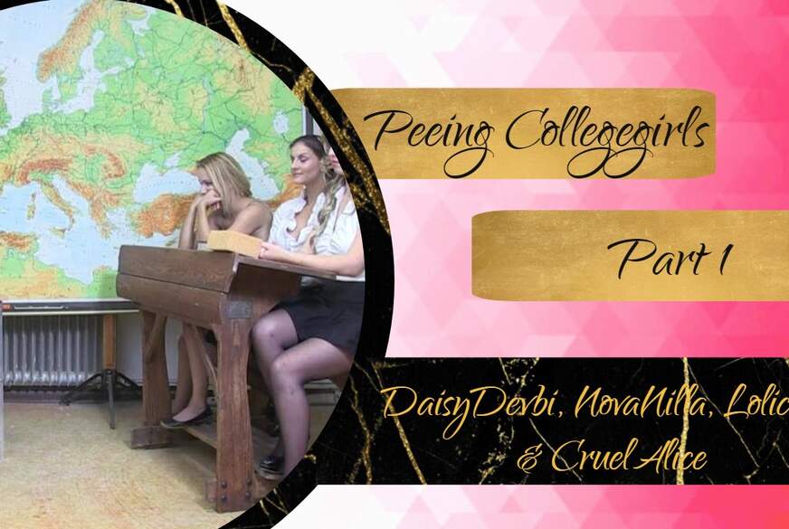 DaisyDevbi: Peeing Collegegirls - Part 1