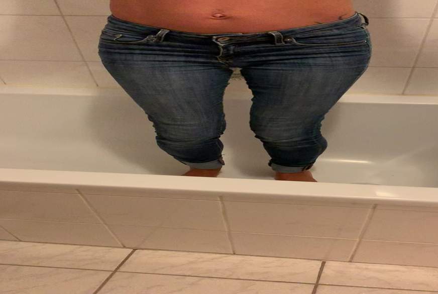 skinnyMariposa: Mein ERSTER JEANSp**s. Das war dringend!