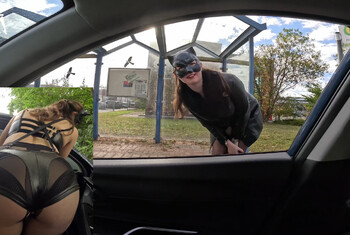 BILLIGE S****tf***e! Outdoor ABGESCHLEPPT, aus dem Auto vom fremden EXTREM ABGESQU