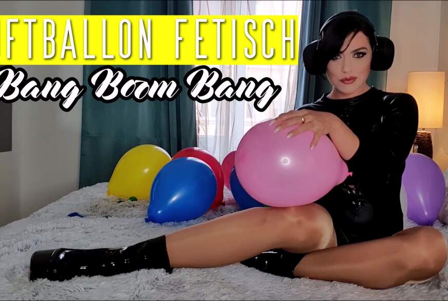 Ballon Fetisch - Bang Boom Bang von MadameSvea