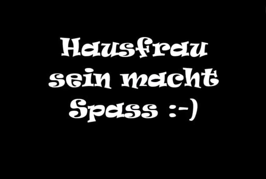 Wild-Vanilla: Hausfrau sein macht Spass