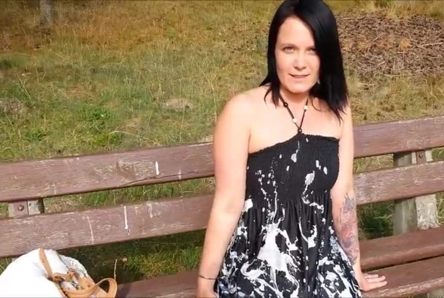 Linageil: Outdoor am See g*****t und ins Gesicht g*******t