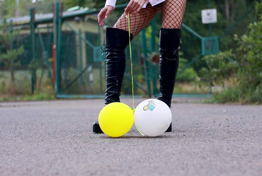 Zora-Enn: Knarz, Knall, Gänsehaut... meine Ballon-Challenge