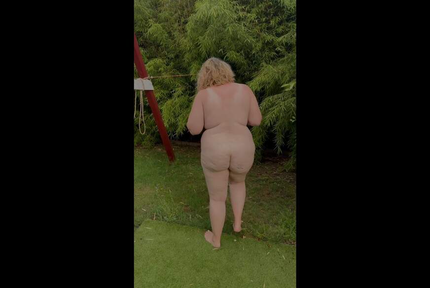 Fettiadventuress: Der Gartenp**s am frühen Morgen