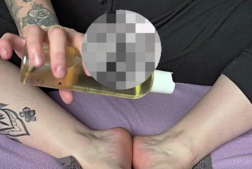 Füßmassage mit Öl von Wallentinafreak pic2
