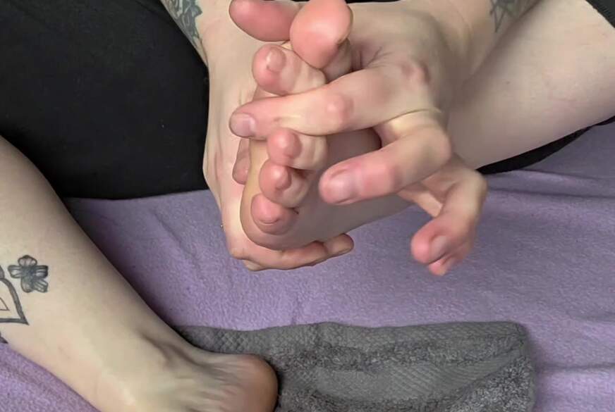 Wallentinafreak: Füßmassage mit Öl