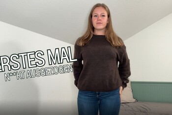 Erstes mal nackt ausgezogen