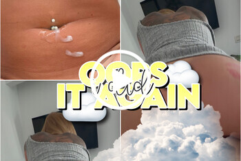 OOPS I DID IT AGAIN Milfs Brünett Rasiert Frau-Mann AO Nahaufnahme POV Missionar Reiten Körperbesamung 